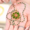 Lucky Flower Pendant Necklace For Women