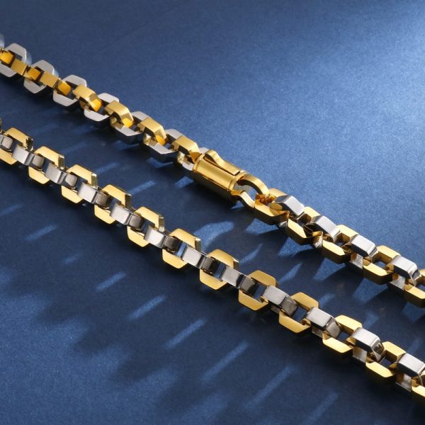 Creative Titanium Steel Unique Geometric Necklace