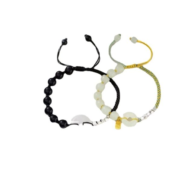 Peace Buckle Couple Braid Rope Girls And Boys Pair Of Hands