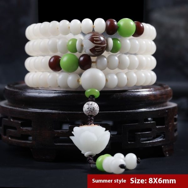 108 Bodhi Root Beads Crafts Vintage Bodhi Seed Accessories Bracelet