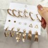 e8abb1de-e93a-4b1d-8212-a498c5d7b1ea.jpg Temperament Small Circle Earrings Set Creative Cold Wind Pearls