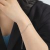Irregular Hollow Mountain Pendant Bracelet Girls Temperament Jewelry