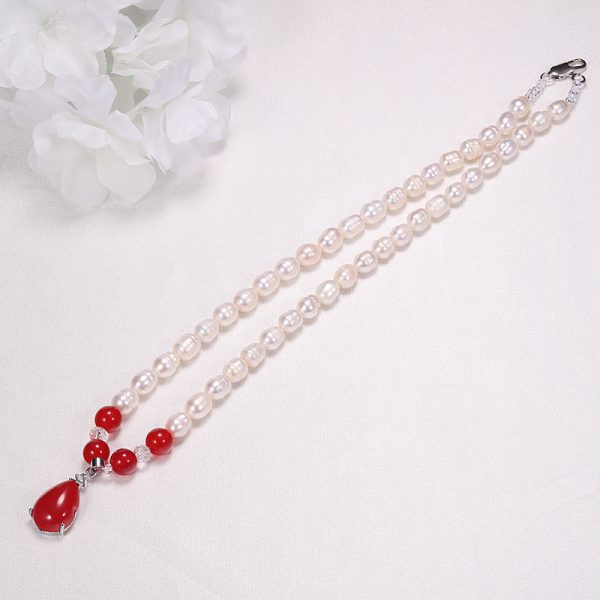 Elegant Chain Freshwater Pearl Necklace