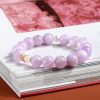 Natural Spodumene Purple Bracelet For Women