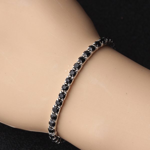 Full Diamond Elastic String Bracelet Female European And American All-matching