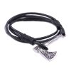 Men's Cowhide Woven Multi-layer Bracelet