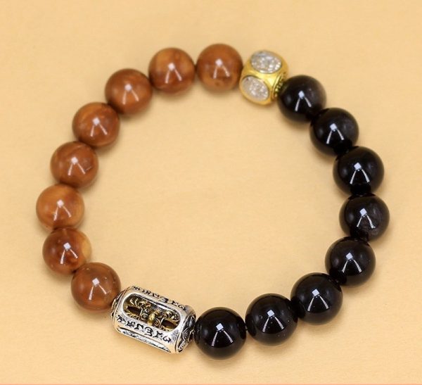 Simple Style Mixed Beads Handmade Bracelet