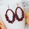 Manmiao Earrings Handmade Tassel Women's Long Personalized Fashion Exquisite Ornaments