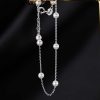 S925 Sterling Silver Pearl Bracelet Elegant Style