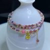 Gem Rainbow Stone Three-ring Bracelet Bracelet