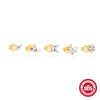 Zircon Versatile Fashion Earring Set Geometric