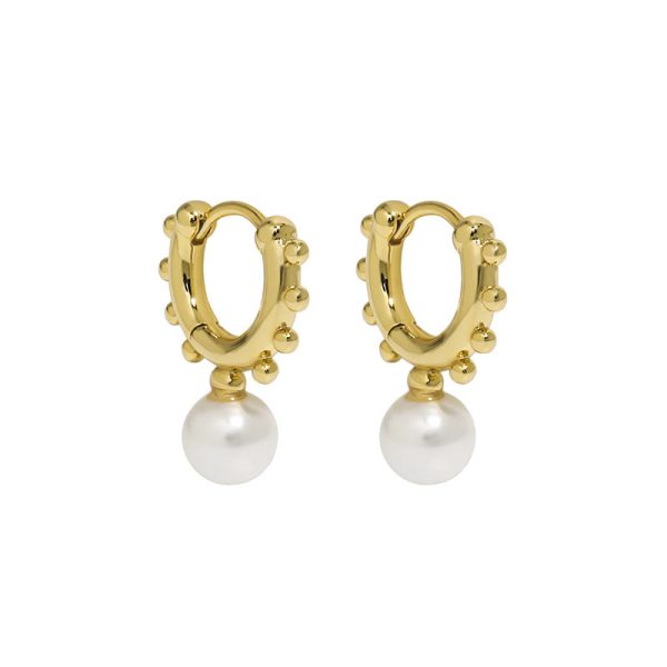 Small Design Geometric Circle Earrings