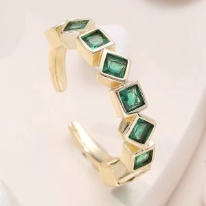 Fashionable All-match High-grade Retro Beccarite Ring