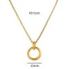 DIY Basic Open Chain Copper Plating 18K Gold Color Protection