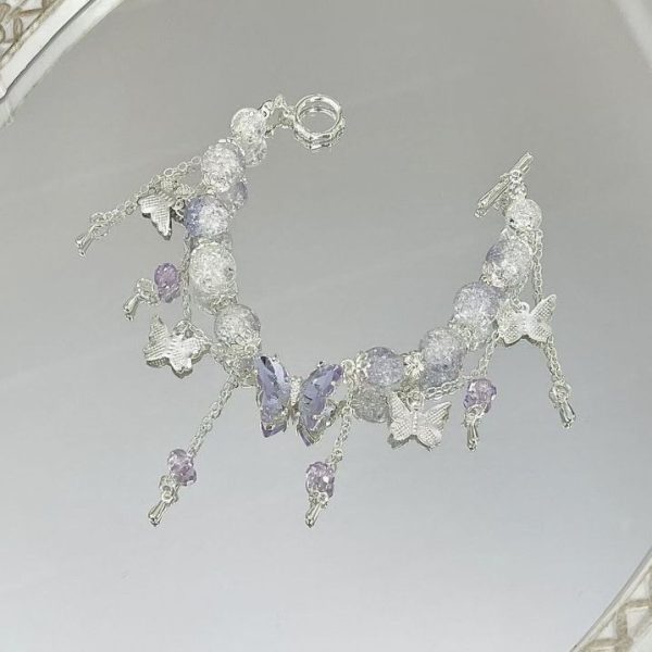 Super Fairy Lingdie Pearl Ice Transparent Bracelet