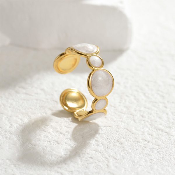 All-match Simple Elegant Light Luxury Geometric Ring
