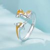 Original Fashion Cute Naughty Corgi Pet Ring