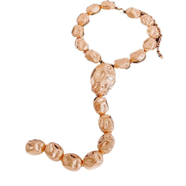 eb30363c-5709-4589-9f91-cb65764d7a8f.jpg Pleated Necklace Personalized All-match Sweet Cool Style Clavicle Chain