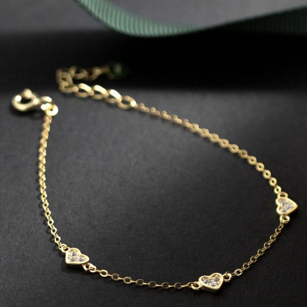 S925 Sterling Silver Diamond Bracelet