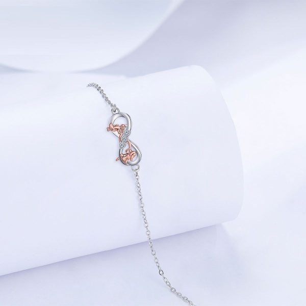 European And American Love Unlimited Symbol Ornament Bracelet Sister Ladybro Bracelet Female