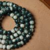 Lotus White Jade Bodhi Beads Bracelet