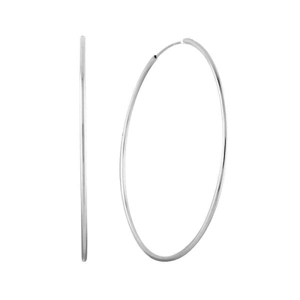 Simple Big Circle Earrings Female Exaggerated