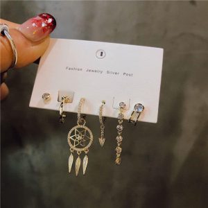 ecefc223-8d9e-41d5-9a2f-25814001bf9c.jpg 18K Copper Plated Earrings Set Fashion And Versatile