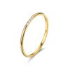 All-matching Diamond-studded Ring Advanced Design Sense