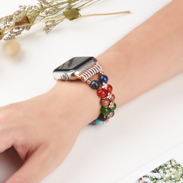 ed41b55e-ee6f-40e9-8946-9a2f067b9cf0.jpg Colorful Stone Smart Strap Jewelry Crystal Watch Chain