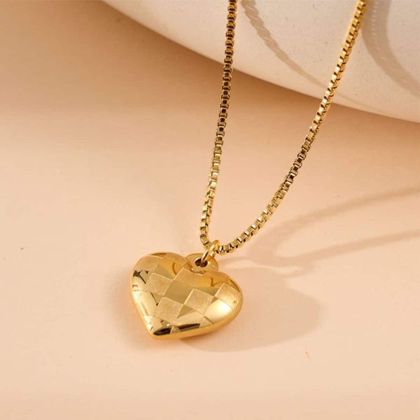 New Temperament Wild Simple 18K Gold Plated Stainless Steel Necklace