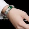 Sterling Silver Marksai Stone Inlay