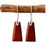Women's Natural Stone Pendant Earrings