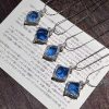 ee63948f-c427-445e-b985-c64af6f75f5b.jpg Original Handmade Winding Necklace Pendant Aquamarine Amethyst Gem Grade
