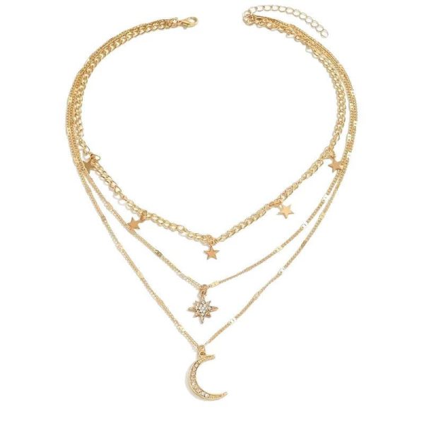 ee6d9922-1826-4927-a904-39a4f30e26bf.jpg Multi-layer Sexy Crescent XINGX-shaped Necklace Women's Classic