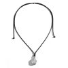 ee74541b-3125-4130-adf3-d601ca43bea1.jpg Men's Simplicity Leather Wax Line Irregular Pendant Necklace