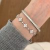 Clover Pull Bracelet Fashion All-match High Carbon Diamond Bracelet