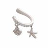 eeacc4d4-07a1-4d9e-8ad7-a07c3ad63c31.jpg Micro-set Zircon Ear Clips Starfish And Shell With White Diamonds