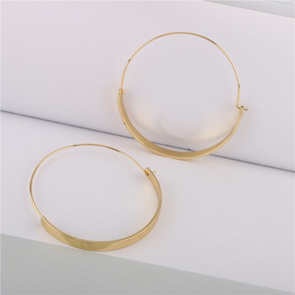 eedcb3eb-c0c4-45c1-b0ae-c43126c0909b.jpg Large Round Circle Ear Earring Metal Copper Earring
