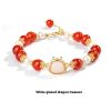 Xiao Hong Rope Bracelet Girls' High-grade Lucky Beads