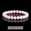Natural Crystal Simple Single Circle Citrine Bracelet