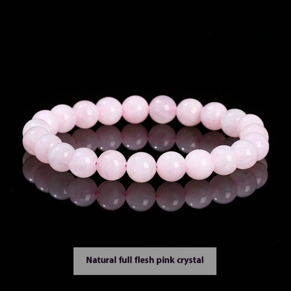 Natural Crystal Simple Single Circle Citrine Bracelet