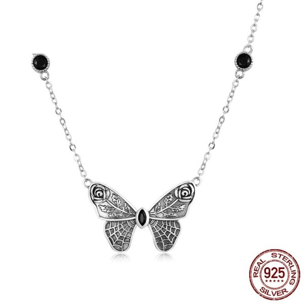 Original Dark Night Rose Skull Ring Jewelry Set