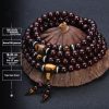 Pterocarpus Santalinus Bracelet Men's 108 Beads