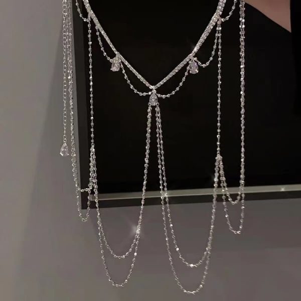 f05bebcf-b5dd-4454-a1f0-8432d9699236.jpg Pure Desire Super Shiny Crystal Pendant Necklace Light Luxury Minority