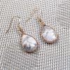 Vintage Natural Crystal Drop Earrings