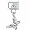 Stainless Steel Module Bracelet With Personalized Design Pendant Bracelet