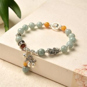 Natural Emerald Niche Senior Vintage Bracelet
