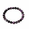 Purple Fire Agate Natural Stone Carrying Strap