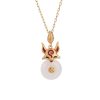 Fox Peace Buckle Vintage Necklace For Women