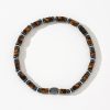 Natural Semi-precious Stone Beads String Men's Bracelet